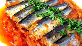 Вкусно - #САЛАКА Тушеная с Овощами в Томатном Соусе #РЫБА Тушеная РЕЦЕПТ