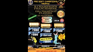 PRO -SOFT CHAMPION TROPHY // SEASON - 1 // DAY - 14 // 108 LIVE screenshot 5