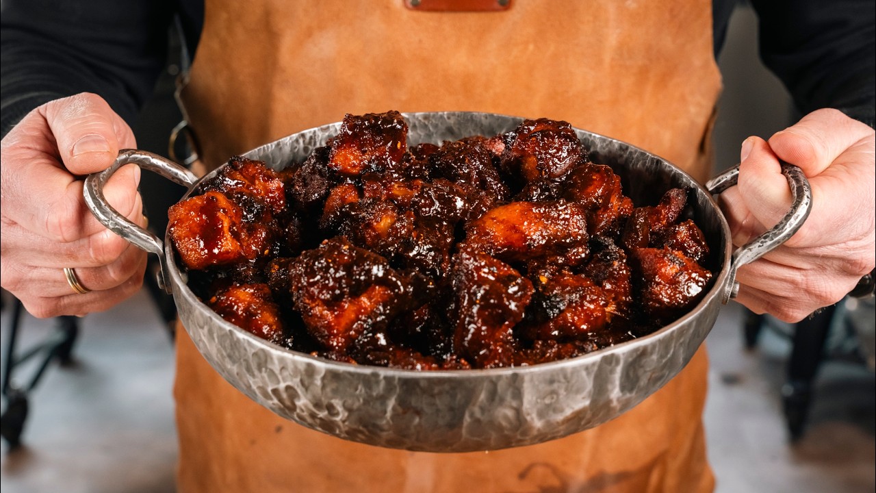 Sweet & Sticky BURNT ENDS van Buikspek | Kamado BBQ recept 🔥