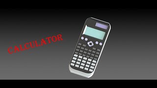 How to make a calculator in solidworks.
