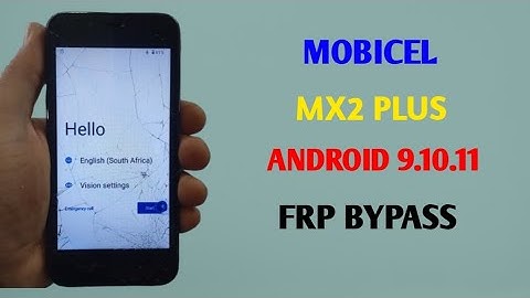 Mobicel Mx2 plus Frp Bypass|Frp Bypass |Remove Google Account|Bypass 
