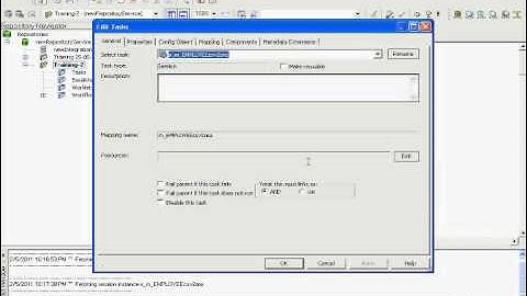 Informatica Training - Basic Populating CSV to Oracle Table Part 2 of 20