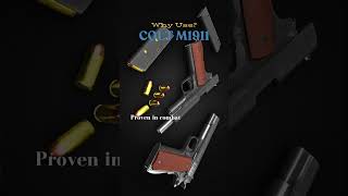 Colt M1911 – The Battle-Tested Legend! ⚔️🔥 #military #army #milsim #specialforces #combat