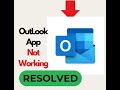 Fix Outlook App Not Working / Not Opening Problem in Android | Quick &amp; Easy Solutions