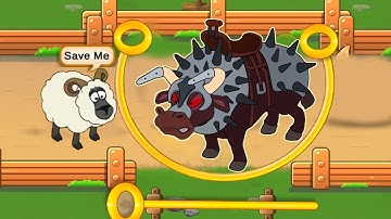 Save sheep game | Township save the sheep android pin pull game