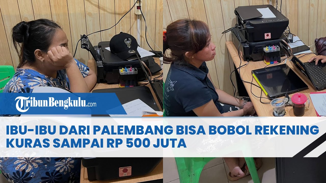 Ibu-ibu Dari Palembang Bisa Bobol Rekening Kuras Sampai Rp 500 Juta