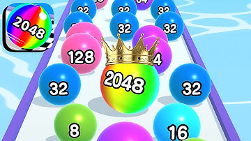 Ball Run 2048 ​- All Levels Gameplay Android,ios (Levels 99-106)