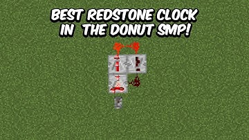 Best Redstone Clock in the DonutSMP!