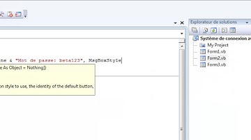 (VB.NET) Créer un système de connexion avancé en VB