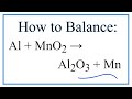 Balancing Chemical Equations