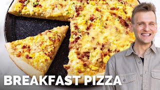 Egg & Bacon Breakfast Pizza