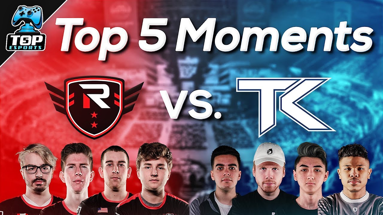 CWL 2018 - Top 5 BEST Moments - Rise Nation vs. Team Kaliber - CWL Stage 2 Playoff Highlights