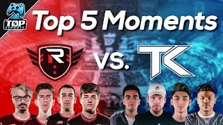 Cwl 2018 - Top 5 Best Moments - Rise Nation Vs. Team Kaliber - Cwl Stage 2 Playoff Highlights