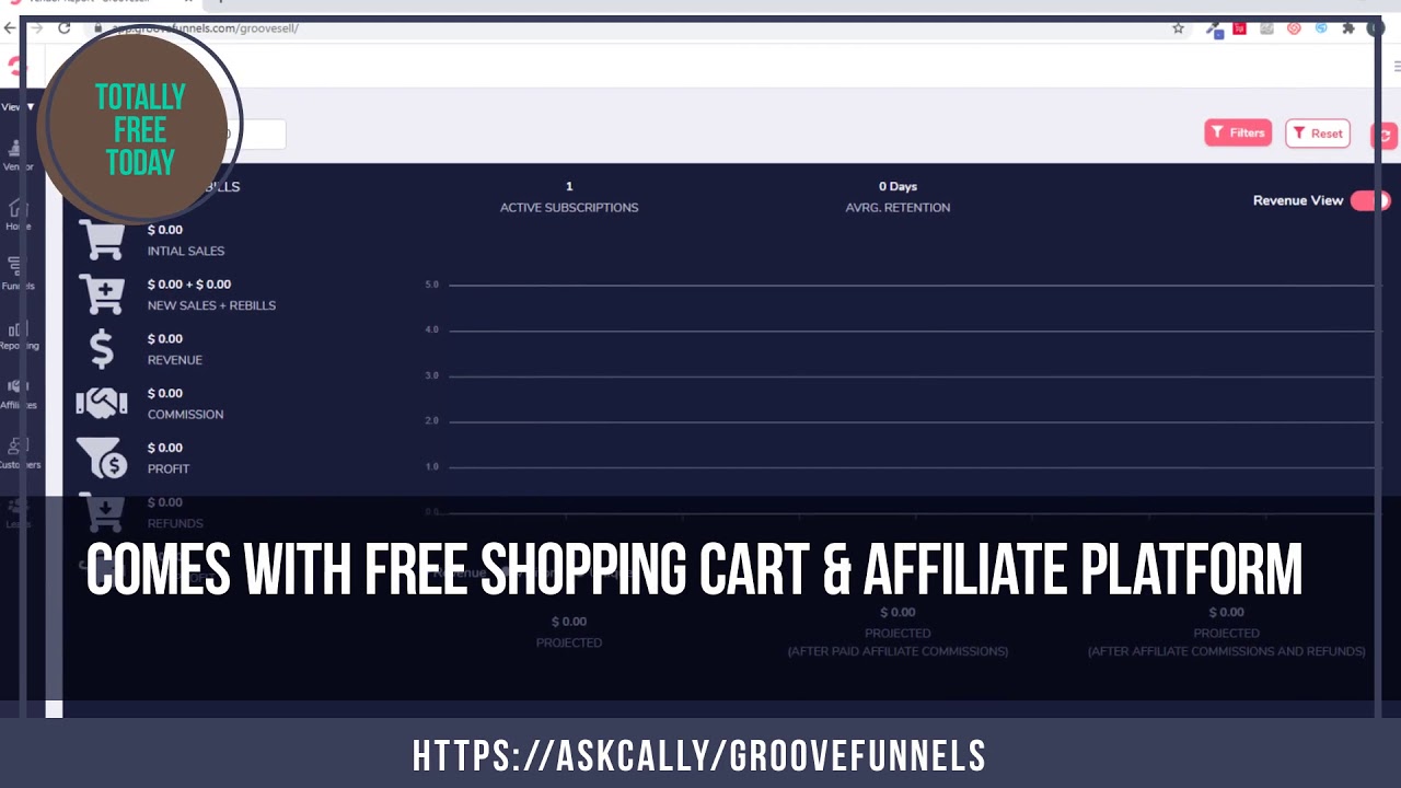 Page, Funnel, Website builder. Free access to best Shopping Cart and Affiliate platform