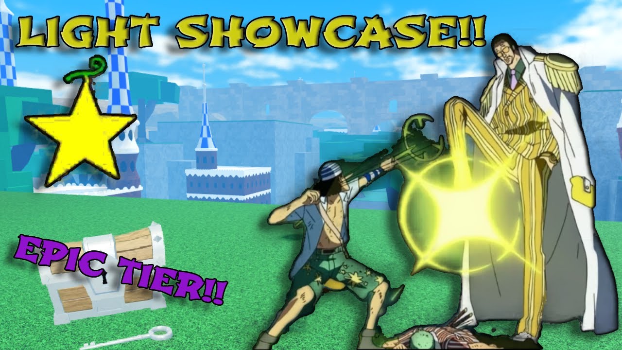 Light showcase Fruit Battlegrounds 