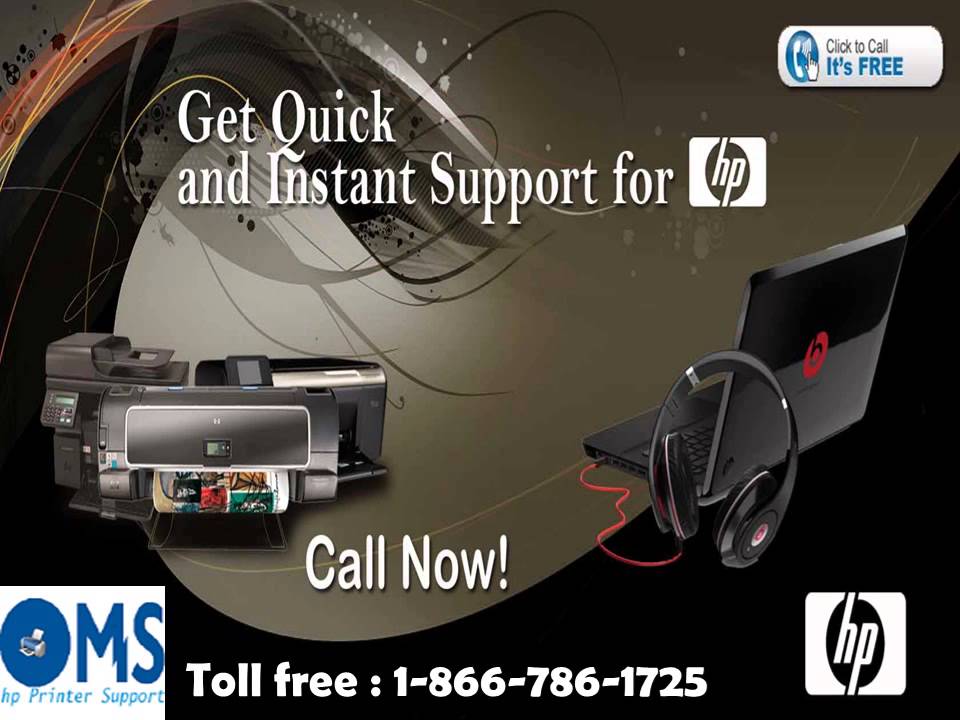 HP Printer Tech Support Help Number- 1-866-786-1725