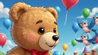 Teddy Bear's Balloon Ride 🧸🎈
