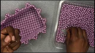 Beaded bag tutorial part 3 // how to make a bead bag