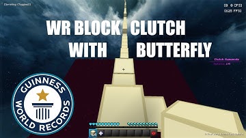 WR Block Clutch For Butterfly Click. 195 Blocks #shorts