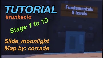 How to complete slide moonlight parkour map fundamentals | TUTORIAL for beginners (krunker.io)