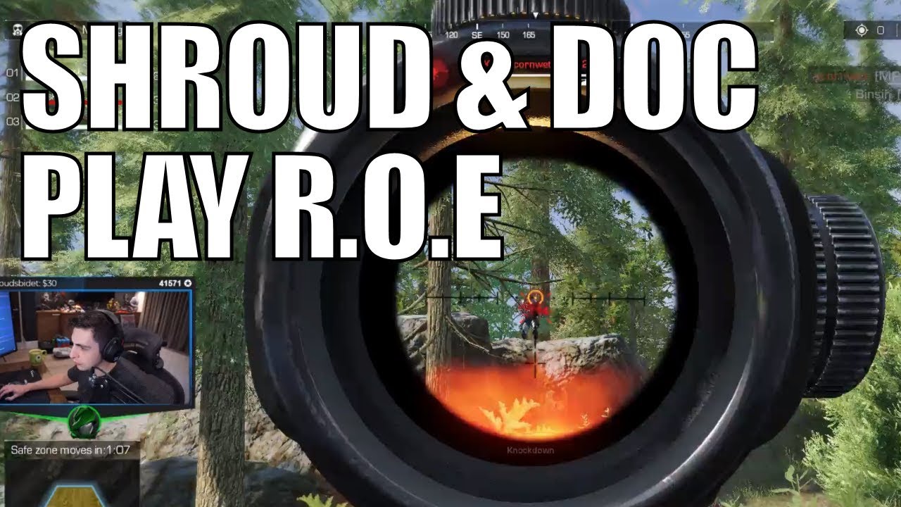 SHROUD & DrDisrespect  ▪ Play Ring Of Elysium 【ROE】