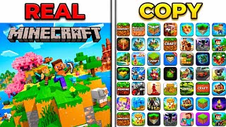 Minecraft play in Minecraft copy games 🥶