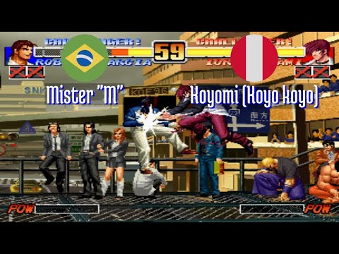 FT5 @kof96: Mister "M" (BR) vs Koyomi (Koyo koyo) (PE) [King of Fighters 96 Fightcade] May 10
