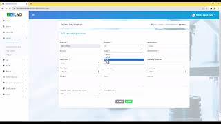 ILMS LAB SOFTWARE (Patient Registration)