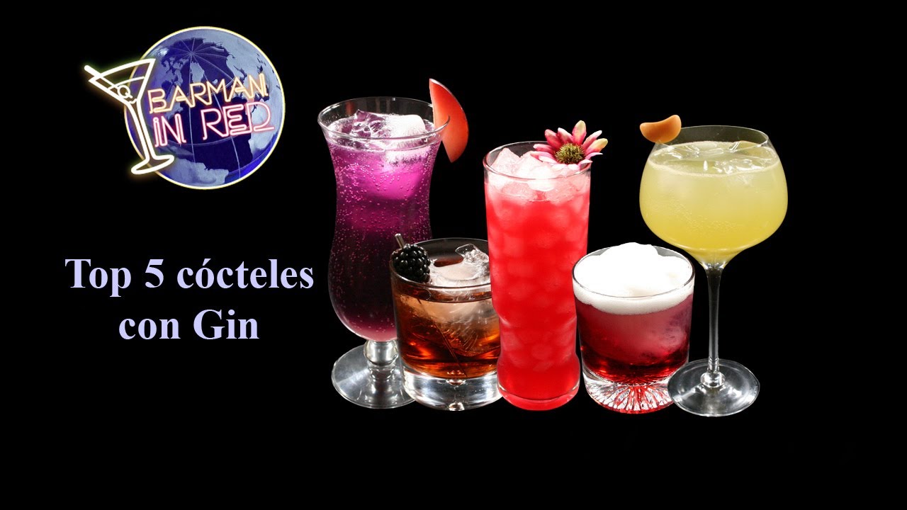 Top 5 cócteles con Gin