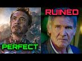 Perfect vs ruined character endings