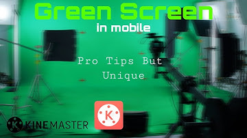 How to Use GREEN SCREEN on mobile, KineMaster Malayalam. Pro Tips But Unique