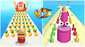 Max  Levels Juice Run vs Pancake Run🔮💥: All Levels Gameplay Walkthrough Android ,iOS BIG UPDATE