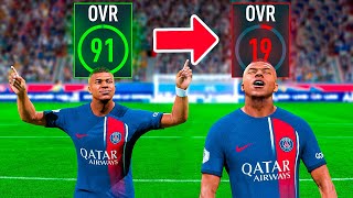 FIFA But Player Ratings Are Reversed