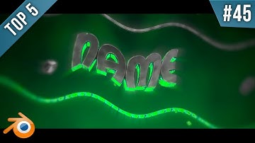 TOP 5 Blender Intro Templates #45 + Free Download
