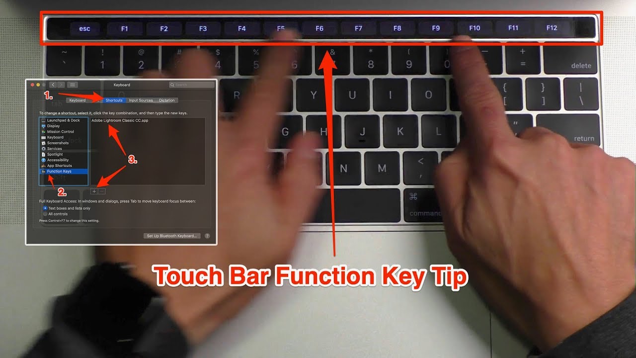 Learn how to work with the MacBook Pro Touch Bar in Photoshop.