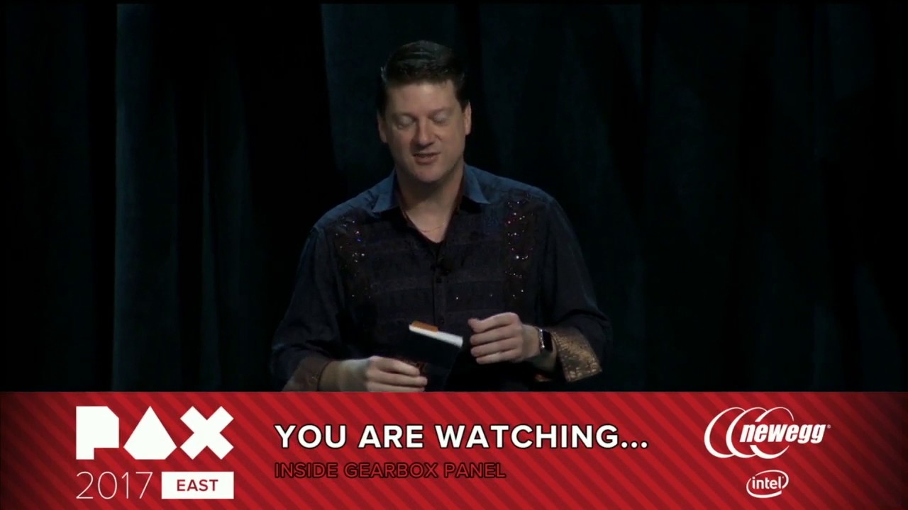 PAX East 2017 Main Theater Show Highlight: Randy Pitchford's Pi Memory Trick!