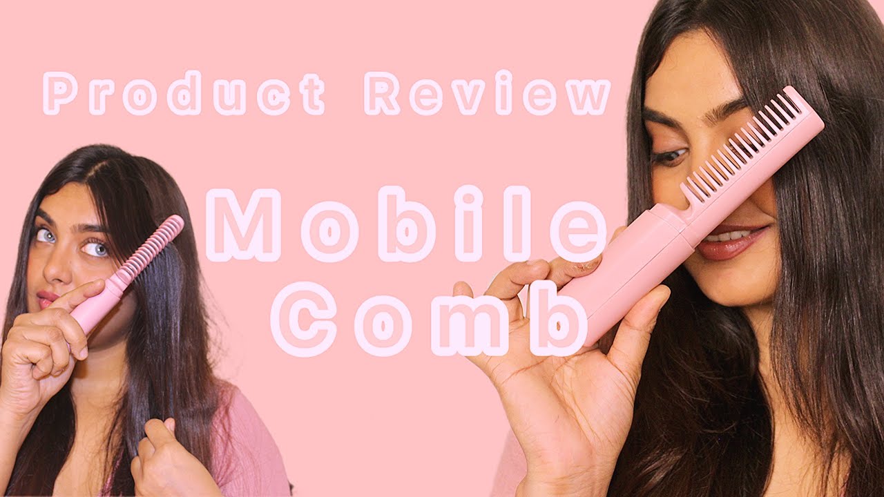 Honest Review: The VIRAL *PORTABLE MOBILE COMB* Travel Hair Comb|| Is ...