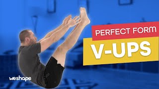 Do perfect V Ups // 9 Step progression