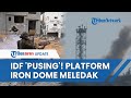 Platform iron dome israel di ramot naftali hancur berkepingkeping seusai dihantam drone hizbullah