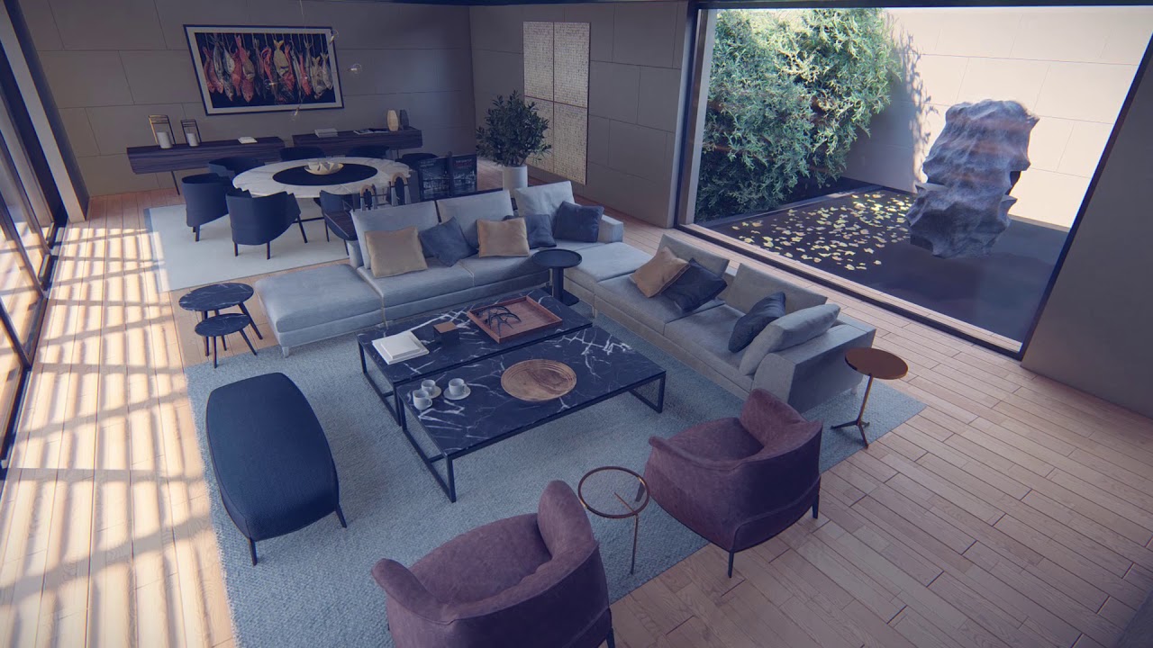 Archviz Animation - Interior Design - YouTube
