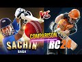Sachin Saga Cricket Vs Real Cricket 24 Which one is best | Game Comparison