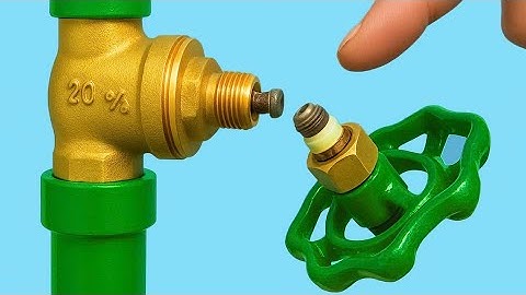 Very few people know this great tip! Simple way to connect PPR and PVC pipes that few people know