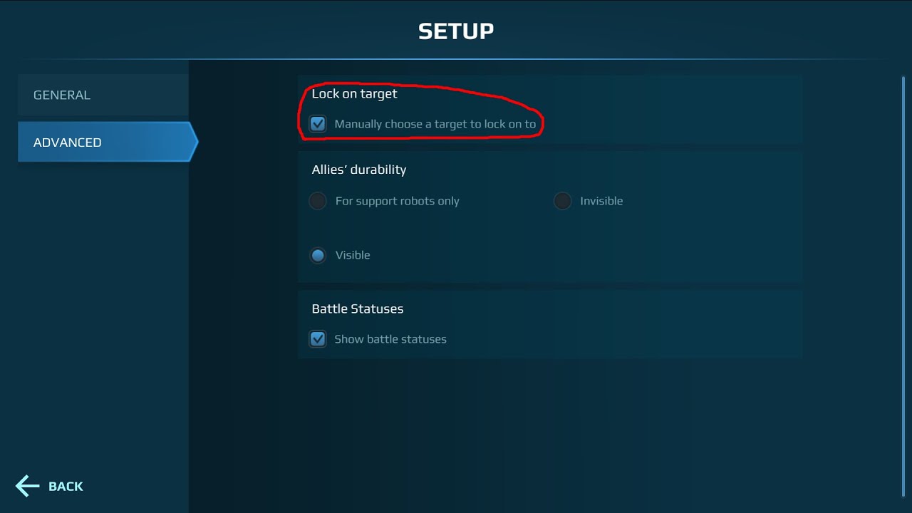 War Robots 6.2 targeting issues