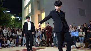 240516 kpop cover dance team ONE OF - WHO (MOONBIN&SANHA(ASTRO)) Hongdae busking