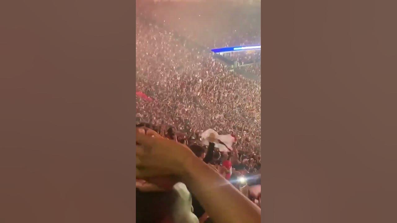 Flamengo's Inferno: Maracanã Stadium Boiling with Passion #brazil #flamengo #maracanã #football