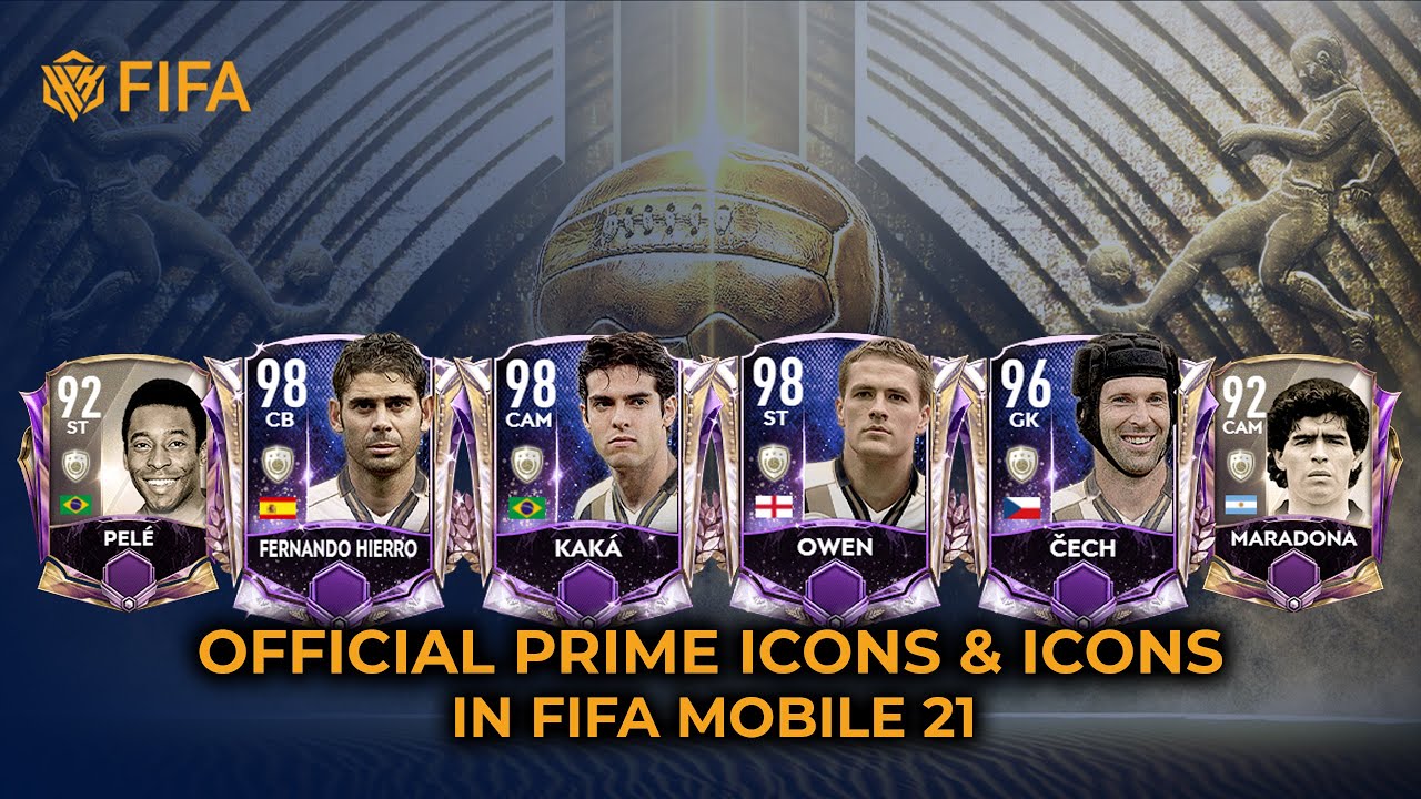 OFFICIAL PRIME ICONS & ICONS IN FIFA MOBILE 21 | HK FIFA - YouTube
