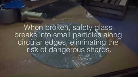 Watch Safety Glass Break in Slow Motion