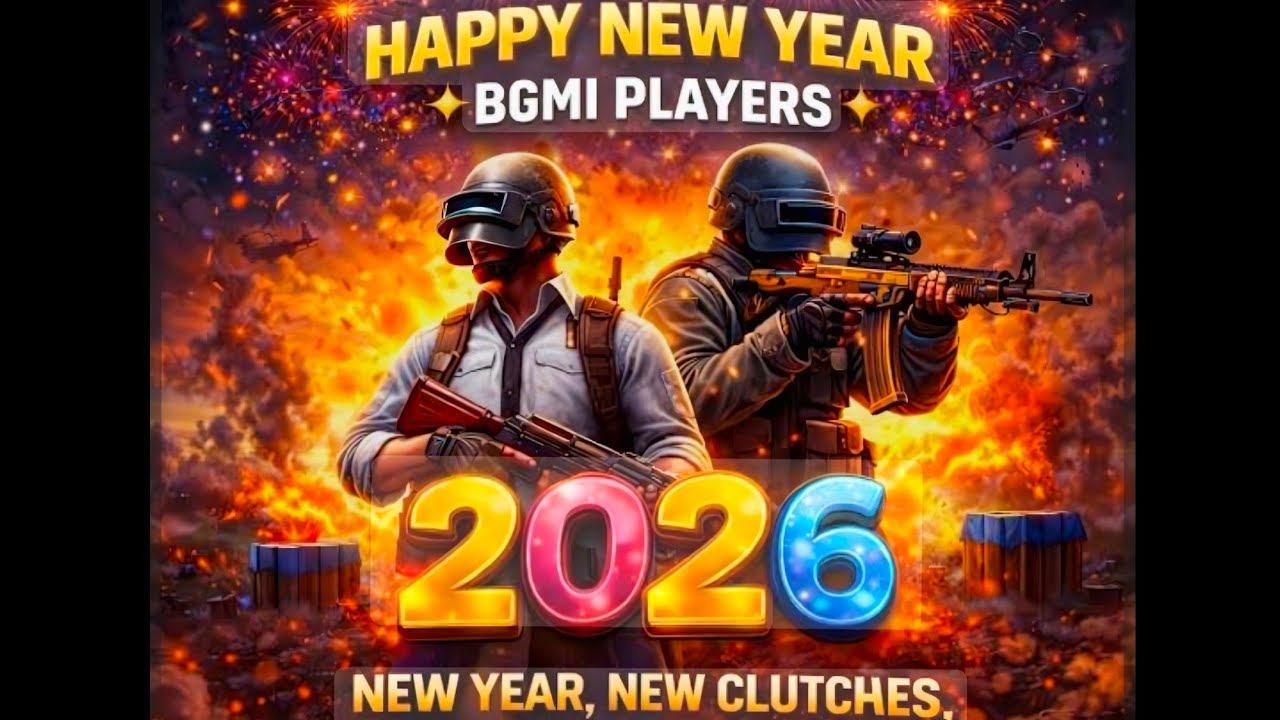Happy New Year 🥰🥰 BGMI - YouTube