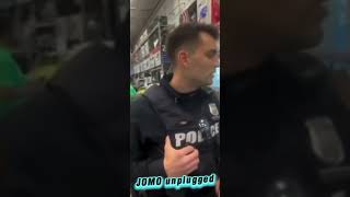 JIM JONES AKA JOMO GOES CRAZY IN LOWES #jimjones #hiphop #harlemlegendtv 