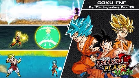 SSF2 MODS - Goku FNF Showcase (Beta test) / By The Legendary Zero ZX